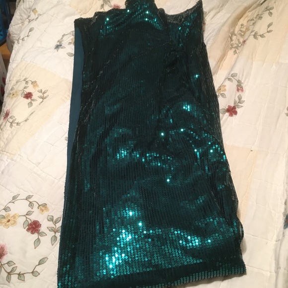 🎈FLASH SALE 🎈One Shoulder Front Slit Gown - Picture 8 of 8